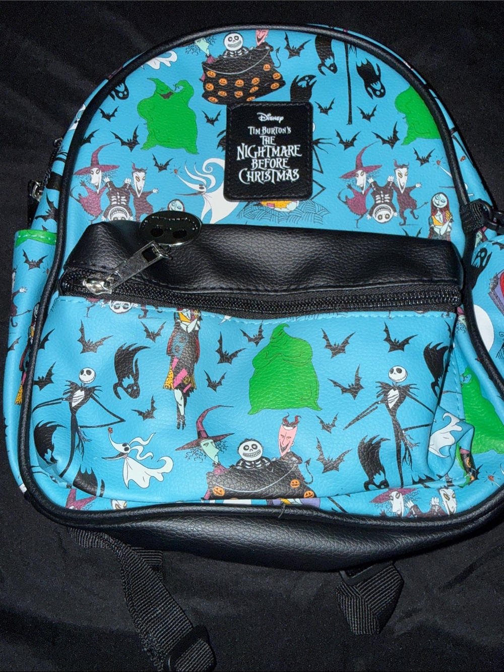 Burton The Nightmare Before Christmas Blue & Green Mini Backpack